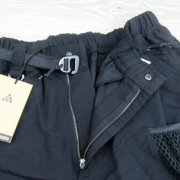 Nike ACG "Snowgrass" Cargo Shorts Mens Size Medium Black NEW - Picture 8 of 16